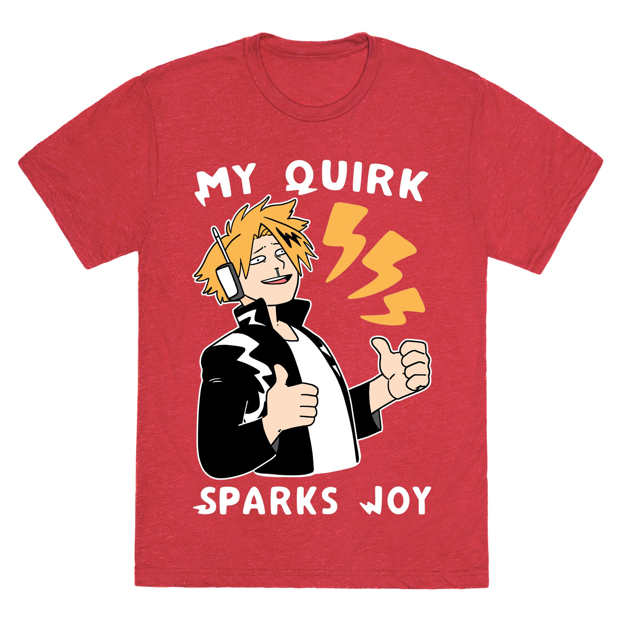 My Quirk Sparks Joy Unisex Triblend Tee